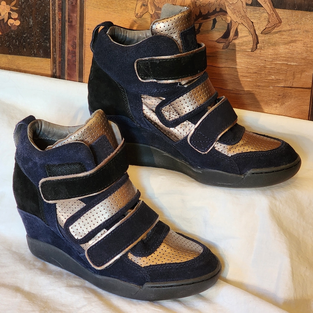 Ash "Alex Bisç perforated wedge sneaker